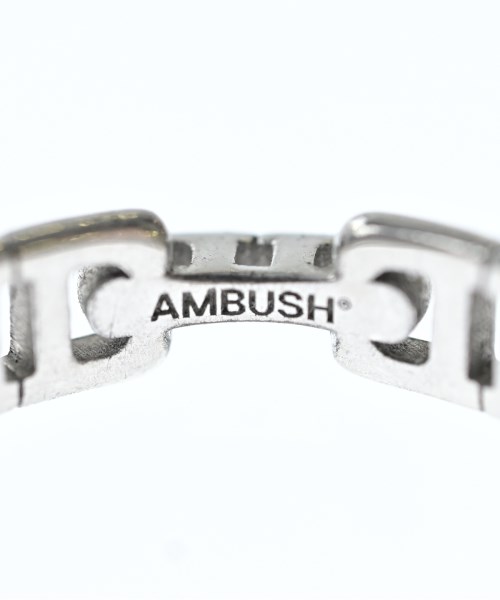AMBUSH（アンブッシュ）リング シルバー サイズ:XS(10号位) メンズ/2200715384015