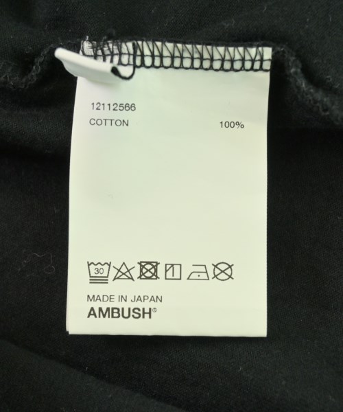 AMBUSH（アンブッシュ）Tシャツ・カットソー 黒 サイズ:3(L位) メンズ/2200715437025