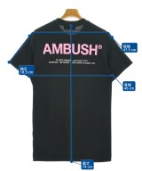 AMBUSH（アンブッシュ）Tシャツ・カットソー 黒 サイズ:1(S位) メンズ/2200716244066