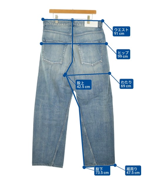 AMBUSH（アンブッシュ）デニムパンツ 紺 サイズ:34(XL位) メンズ/2200645770032