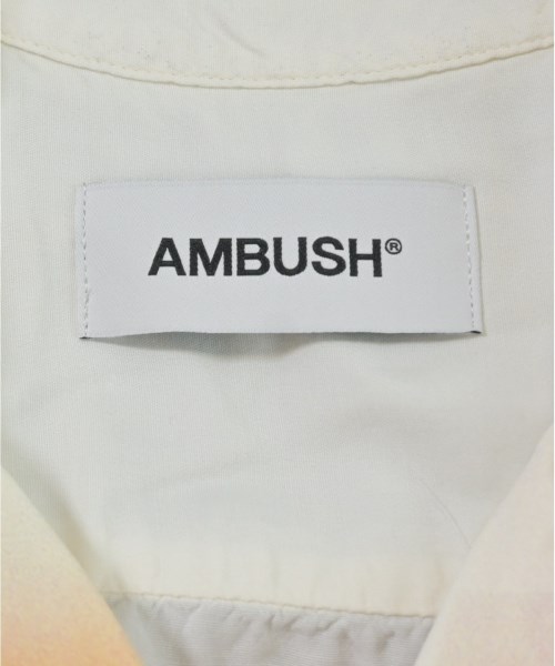 AMBUSH（アンブッシュ）カジュアルシャツ 白 サイズ:3(L位) メンズ/2200651096010