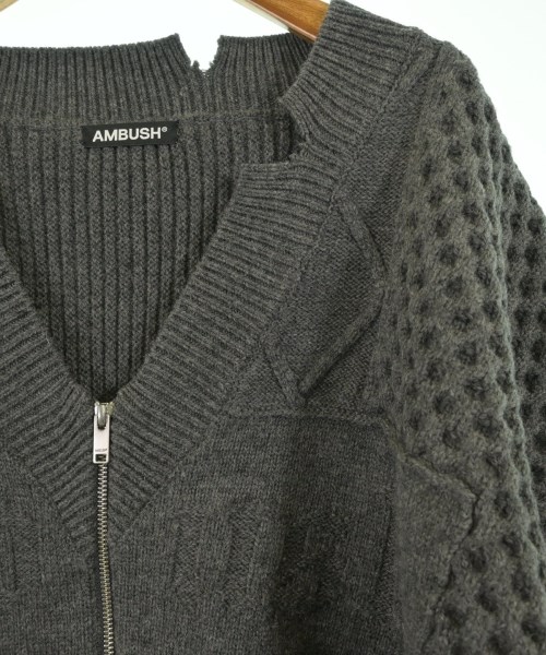 AMBUSH（アンブッシュ）カーディガン グレー サイズ:M メンズ/2200652074017