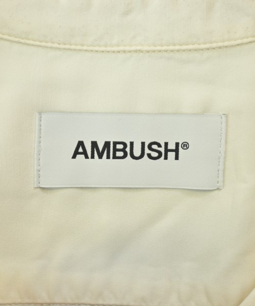 AMBUSH（アンブッシュ）カジュアルシャツ 白 サイズ:1(S位) メンズ/2200652074055