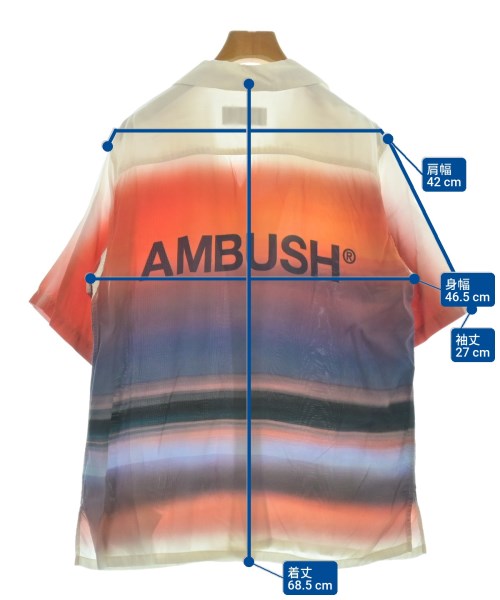 AMBUSH（アンブッシュ）カジュアルシャツ 白 サイズ:1(S位) メンズ/2200652074055