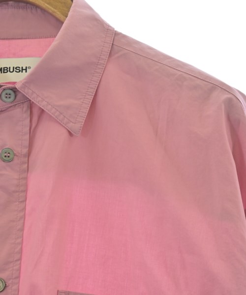 AMBUSH（アンブッシュ）カジュアルシャツ ピンク サイズ:XS メンズ/2200652860047