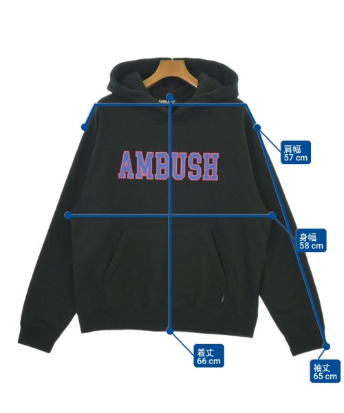 AMBUSH（アンブッシュ）パーカー 黒 サイズ:-(M位) メンズ/2200703230034