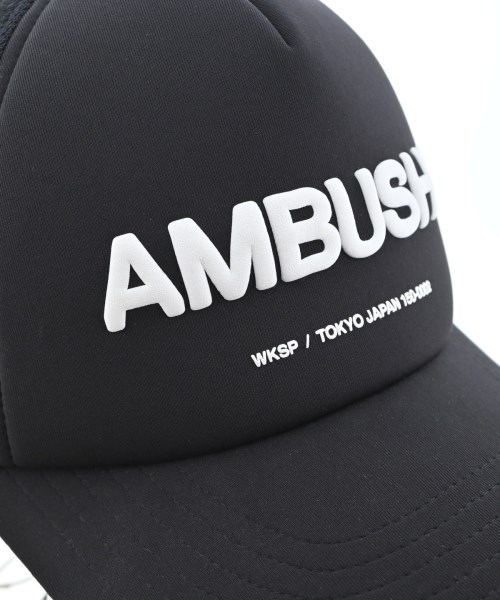 AMBUSH（アンブッシュ）キャップ 黒 サイズ:- メンズ/2200703230072