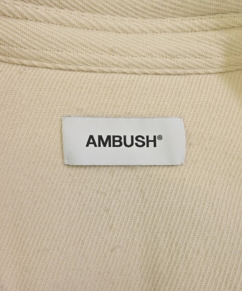 AMBUSH（アンブッシュ）カジュアルシャツ ベージュ サイズ:1(S位) メンズ/2200703528025
