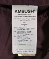 AMBUSH（アンブッシュ）スラックス 赤 サイズ:1(S位) メンズ/2200706306088