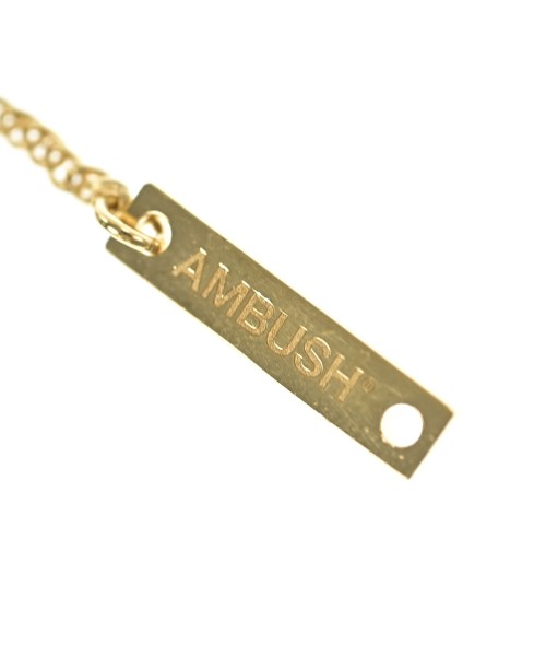 AMBUSH（アンブッシュ）ネックレス ゴールド サイズ:- メンズ/2200664348120