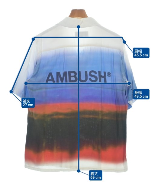 AMBUSH（アンブッシュ）カジュアルシャツ 白 サイズ:2(M位) メンズ/2200665974045