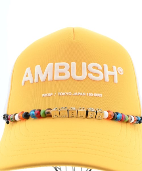 AMBUSH（アンブッシュ）キャップ 黄 サイズ:- メンズ/2200666283092