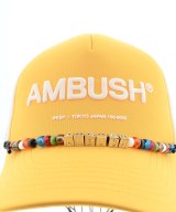 AMBUSH（アンブッシュ）キャップ 黄 サイズ:- メンズ/2200666283092