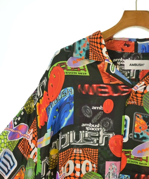 AMBUSH（アンブッシュ）カジュアルシャツ 黒 サイズ:50(XL位) メンズ/2200667927049