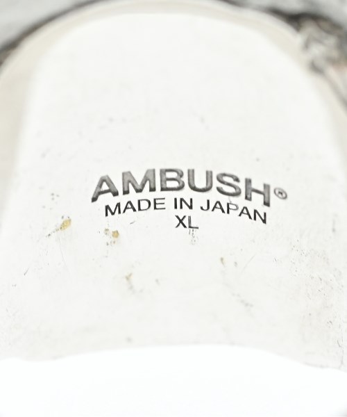 AMBUSH（アンブッシュ）ブレスレット・バングル 赤 サイズ:XL(20号位) メンズ/2200667927087