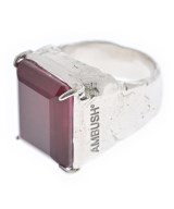 AMBUSH（アンブッシュ）ブレスレット・バングル 赤 サイズ:XL(20号位) メンズ/2200667927087