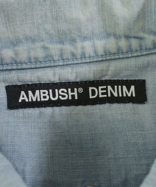 AMBUSH（アンブッシュ）カジュアルシャツ 青 サイズ:F メンズ/2200734098016