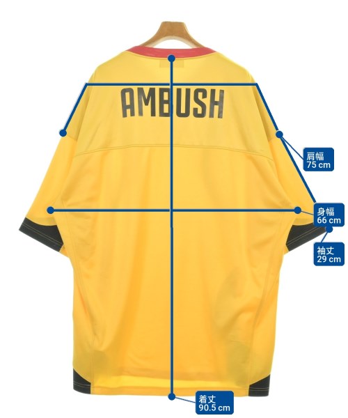 AMBUSH（アンブッシュ）Tシャツ・カットソー 黄 サイズ:XL メンズ/2200734748027