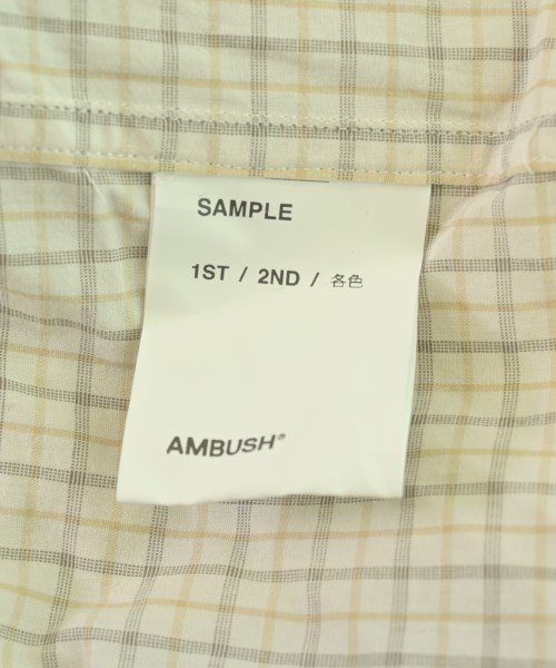 AMBUSH（アンブッシュ）カジュアルシャツ ベージュ サイズ:-(XXL位) メンズ/2200722709047