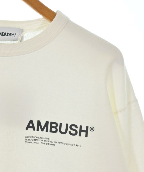 AMBUSH（アンブッシュ）スウェット 白 サイズ:M メンズ/2200687823031