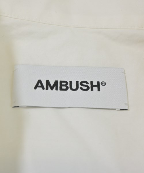 AMBUSH（アンブッシュ）カジュアルシャツ 白 サイズ:-(XXL位) メンズ/2200687823062