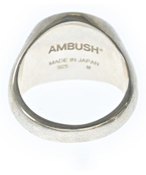AMBUSH（アンブッシュ）リング 黒 サイズ:L(15号位) メンズ/2200687823154