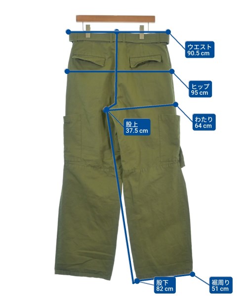 AMBUSH（アンブッシュ）カーゴパンツ カーキ サイズ:1(S位) メンズ/2200689367120