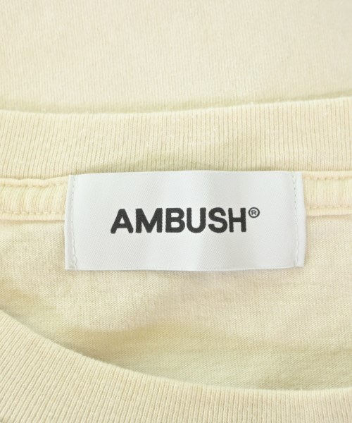 AMBUSH（アンブッシュ）Tシャツ・カットソー ベージュ サイズ:L メンズ/2200685625101