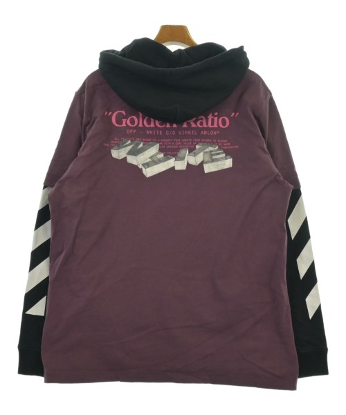 OFF-WHITE（オフホワイト）パーカー 紫 サイズ:S メンズ/2200511125010
