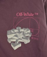 OFF-WHITE（オフホワイト）パーカー 紫 サイズ:S メンズ/2200511125010