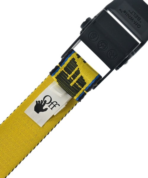 OFF-WHITE（オフホワイト）ベルト 黄 サイズ:- メンズ/2200637480024