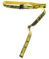 OFF-WHITE（オフホワイト）ベルト 黄 サイズ:- メンズ/2200637480024