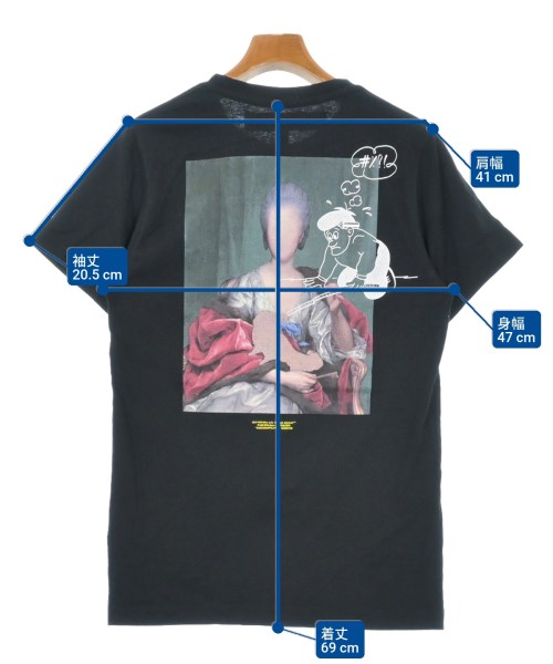 OFF-WHITE（オフホワイト）Tシャツ・カットソー 黒 サイズ:XS メンズ/2200638095036