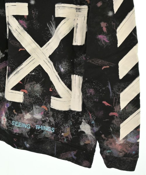 OFF-WHITE（オフホワイト）パーカー 黒 サイズ:XXS メンズ/2200641800757