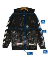 OFF-WHITE（オフホワイト）パーカー 黒 サイズ:XXS メンズ/2200641800757