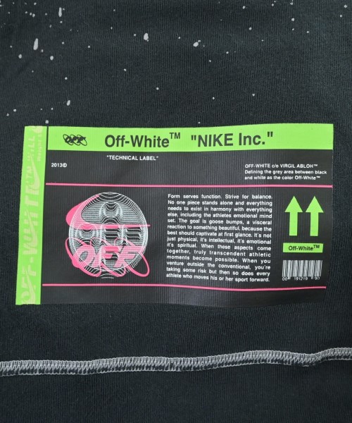OFF-WHITE（オフホワイト）Tシャツ・カットソー 黒 サイズ:M メンズ/2200642292032