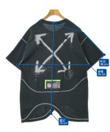 OFF-WHITE（オフホワイト）Tシャツ・カットソー 黒 サイズ:M メンズ/2200642292032