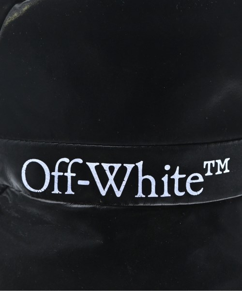 OFF-WHITE（オフホワイト）ハット 黒 サイズ:- メンズ/2200643601048