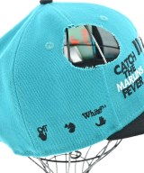 OFF-WHITE（オフホワイト）キャップ 青 サイズ:58.7cm メンズ/2200583736022
