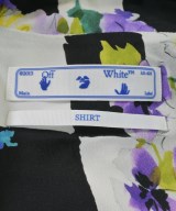 OFF-WHITE（オフホワイト）カジュアルシャツ 白 サイズ:M メンズ/2200627370069