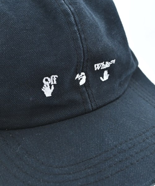 OFF-WHITE（オフホワイト）キャップ 黒 サイズ:- メンズ/2200633102029