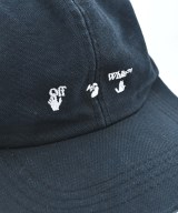 OFF-WHITE（オフホワイト）キャップ 黒 サイズ:- メンズ/2200633102029