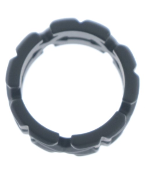 OFF-WHITE（オフホワイト）リング 黒 サイズ:-(23号位) メンズ/2200611974044