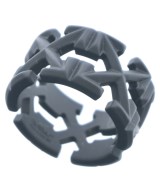 OFF-WHITE（オフホワイト）リング 黒 サイズ:-(23号位) メンズ/2200611974044