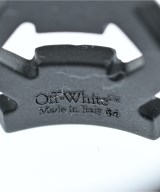 OFF-WHITE（オフホワイト）リング 黒 サイズ:-(23号位) メンズ/2200611974044