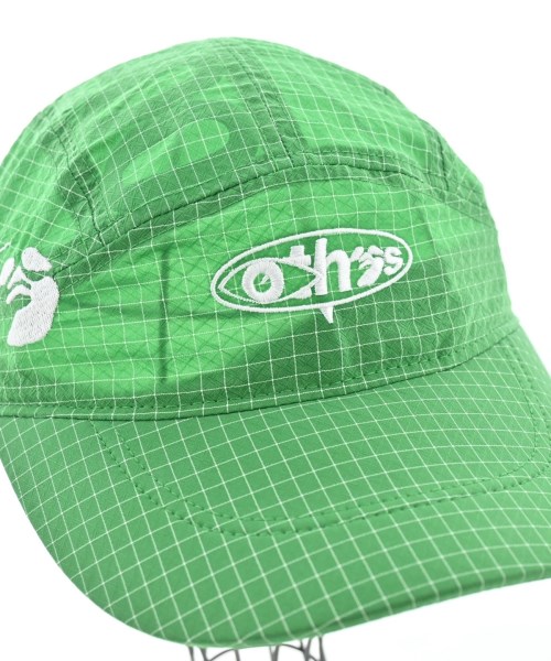 OFF-WHITE（オフホワイト）キャップ 緑 サイズ:S/M メンズ/2200609788240