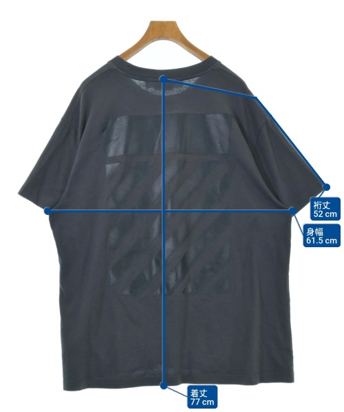 OFF-WHITE（オフホワイト）Tシャツ・カットソー 紺 サイズ:M メンズ/2200616280089