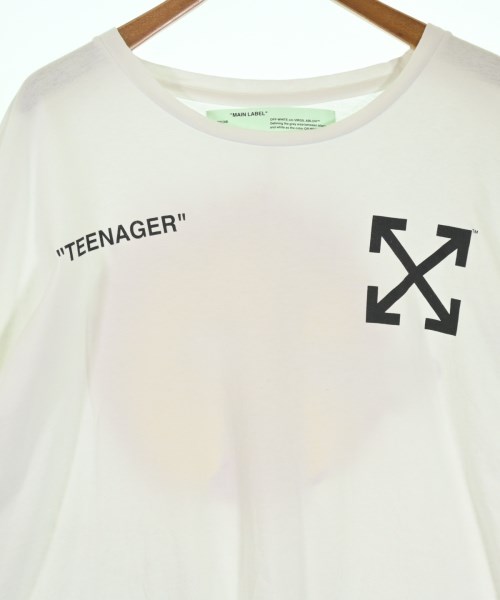 OFF-WHITE（オフホワイト）Tシャツ・カットソー 白 サイズ:S メンズ/2200617091035