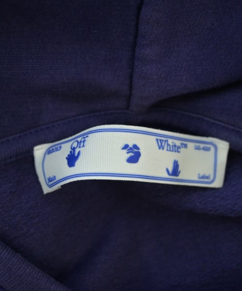 OFF-WHITE（オフホワイト）パーカー 紫 サイズ:M メンズ/2200618544042