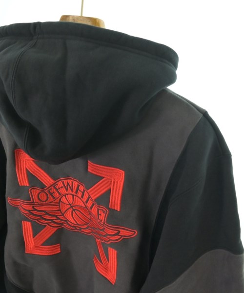 OFF-WHITE（オフホワイト）パーカー 黒 サイズ:S メンズ/2200619166014